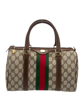 Gucci GG Plus Ophidia Boston Bag