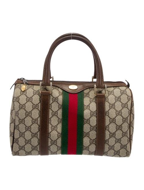 Gucci GG Plus Ophidia Boston Bag