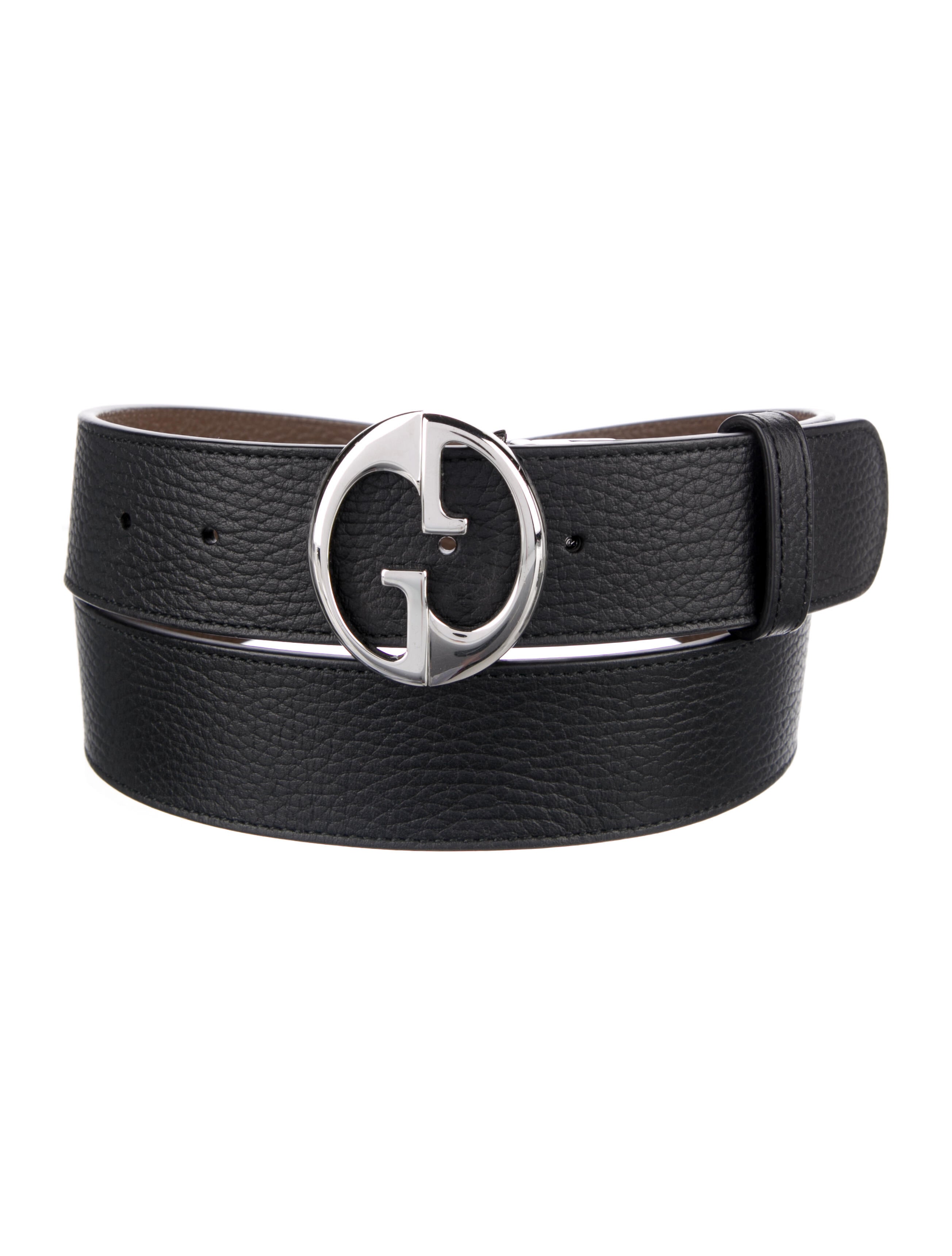 Gucci Leather Belt Black Belts, Accessories GUC1373300 The RealReal