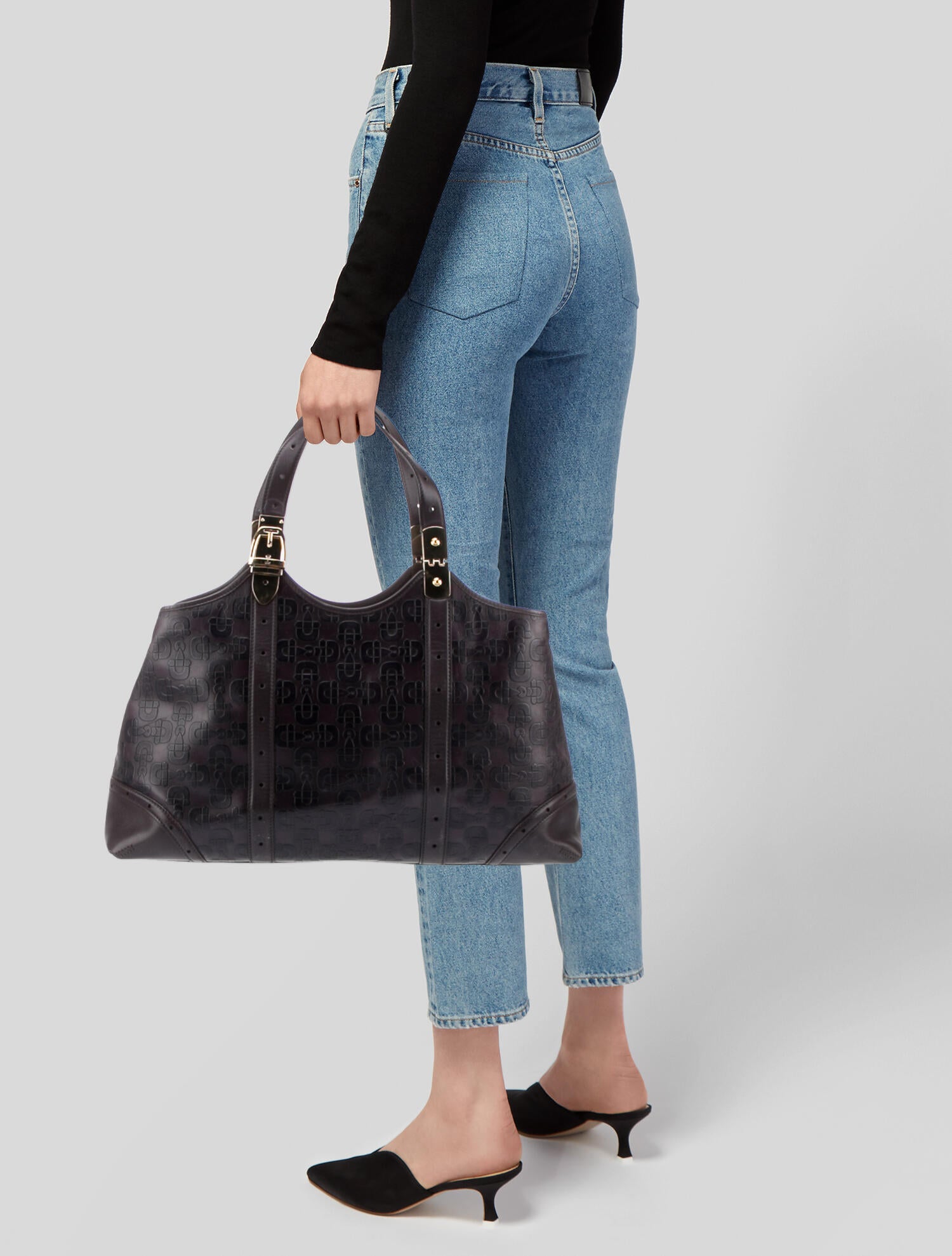 Gucci Horsebit Tote Bag Purple Totes, Handbags GUC1373649 The