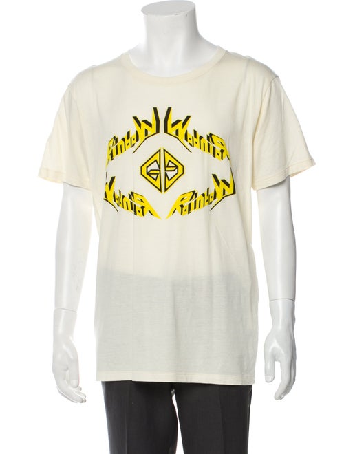 Gucci Graphic Print Scoop Neck T-Shirt