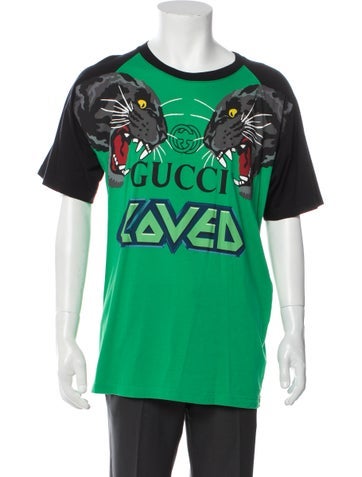 Gucci T-Shirts Interlocking G Logo Scoop Neck T-Shirt S