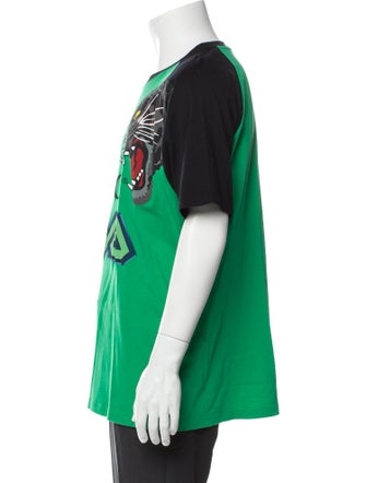 Gucci Interlocking G Logo Scoop Neck T-Shirt