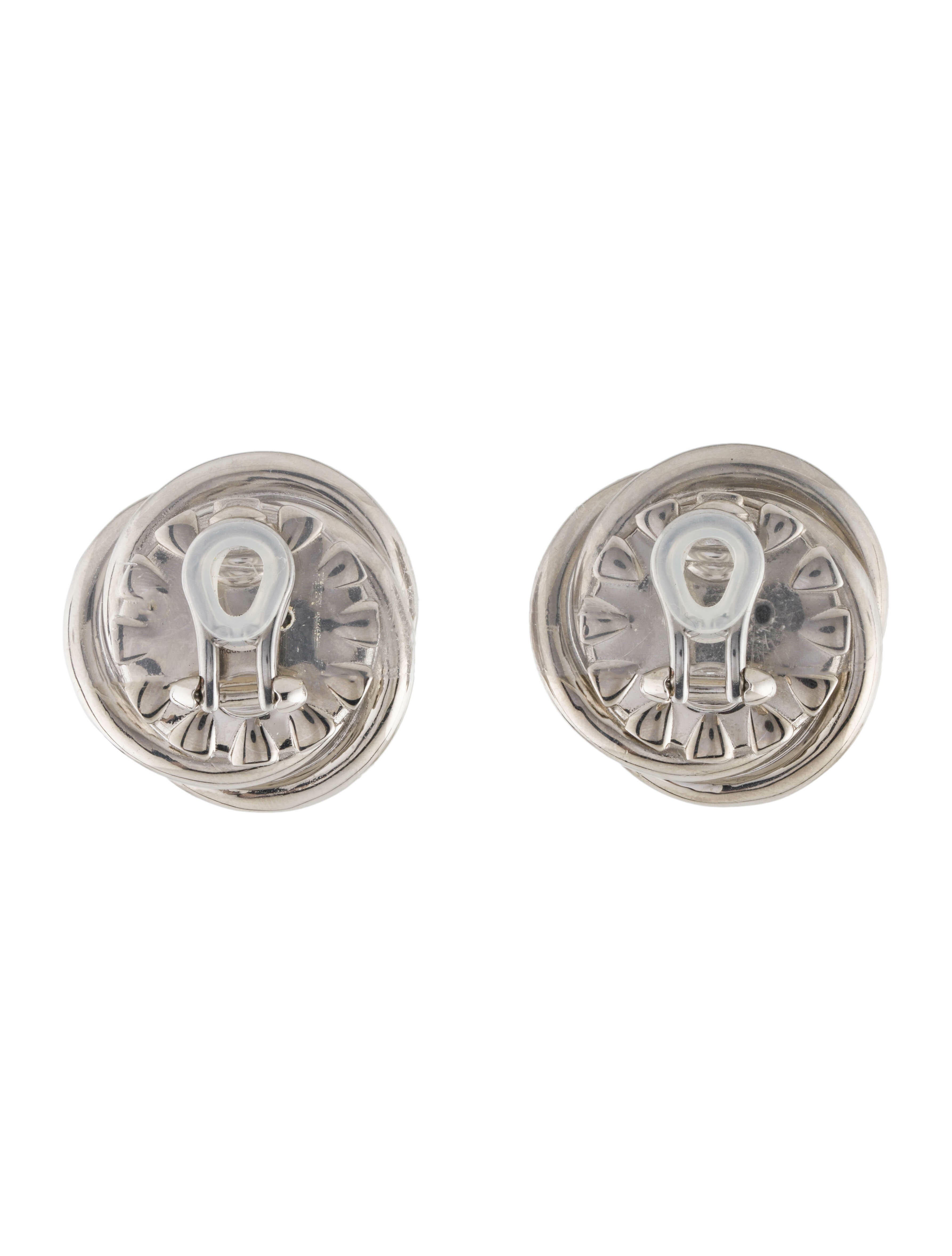 Gucci Faux Pearl GG Clip-On Earrings