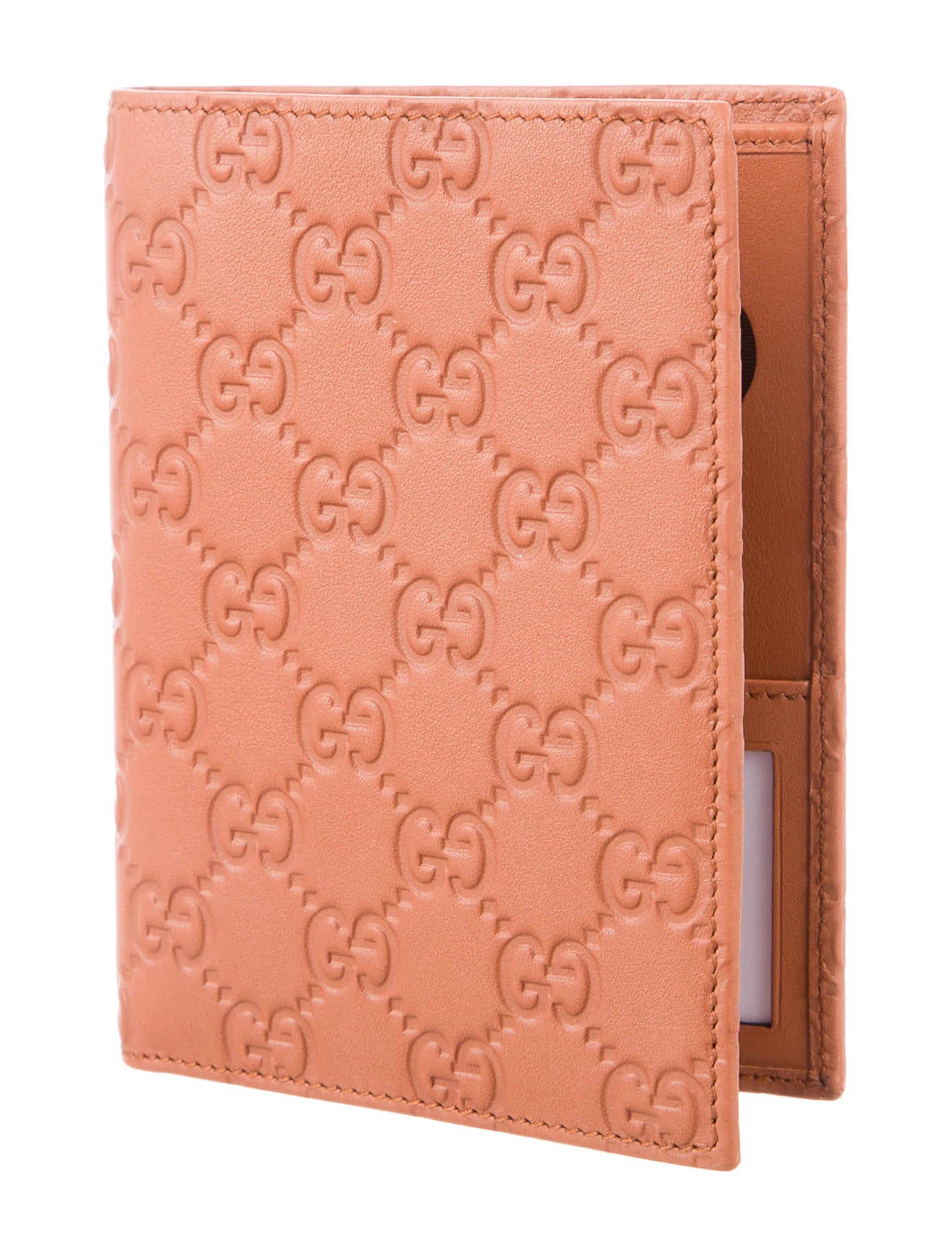 Gucci Guccissima Passport Holder w/ Tags Neutrals Travel, Accessories