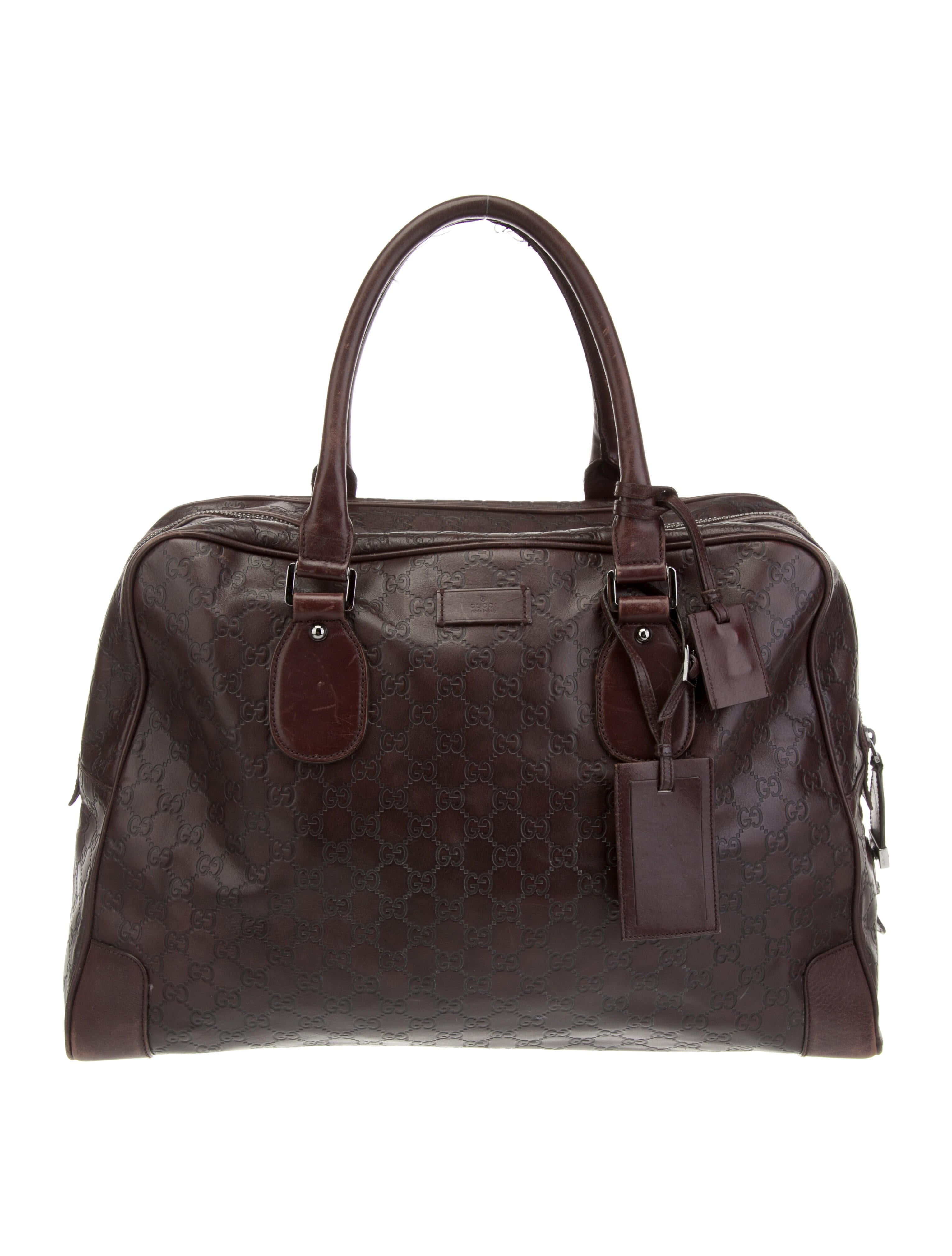 Gucci GG Signature Large Weekender Bag