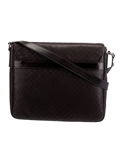 Gucci Diamante Leather Messenger Bag