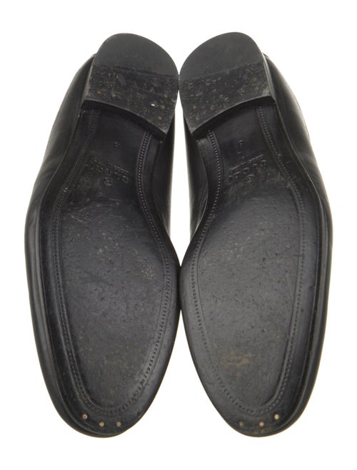 Gucci Leather Printed Loafers
