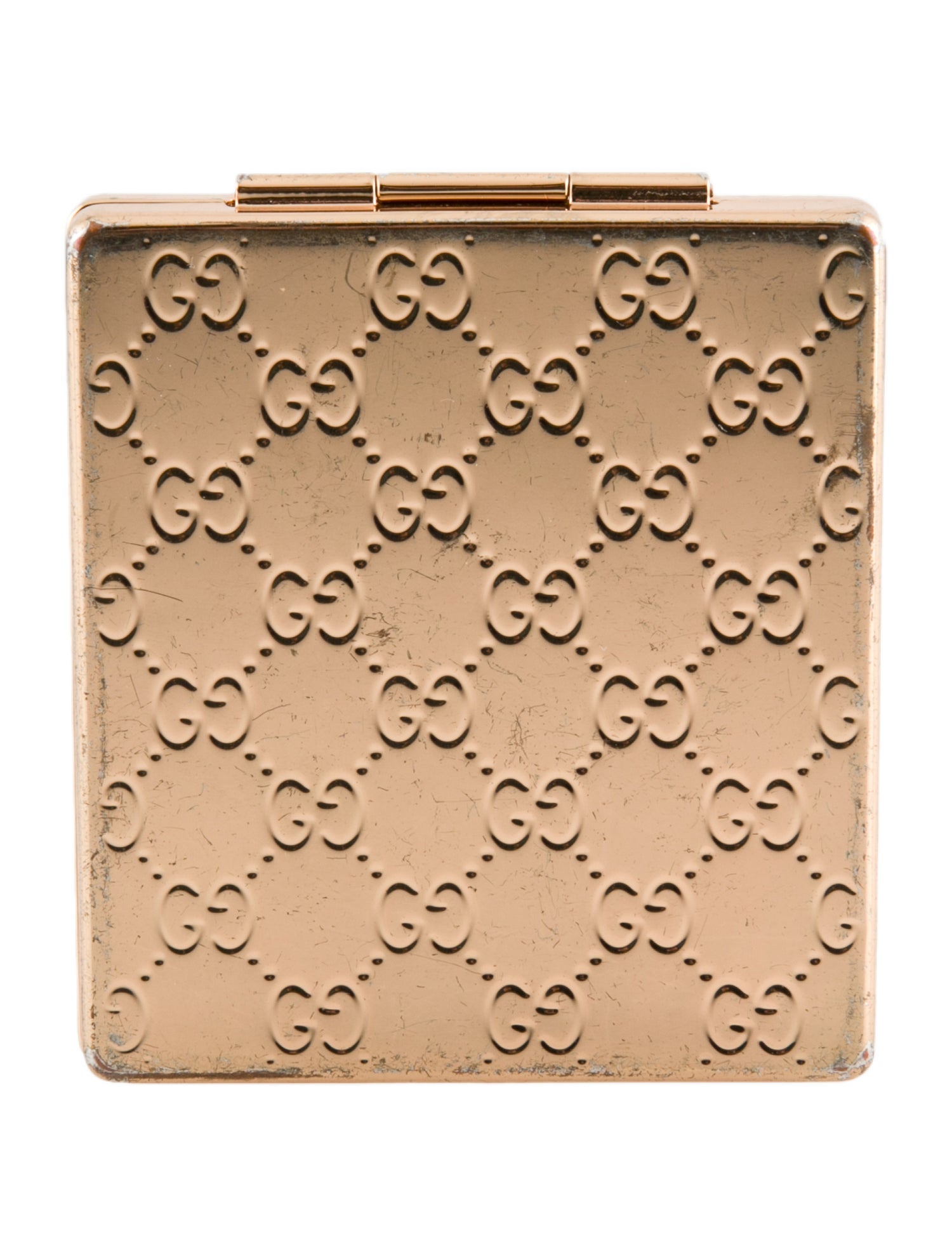 Gucci Compact Mirror - Gold Tech & Travel, Decor