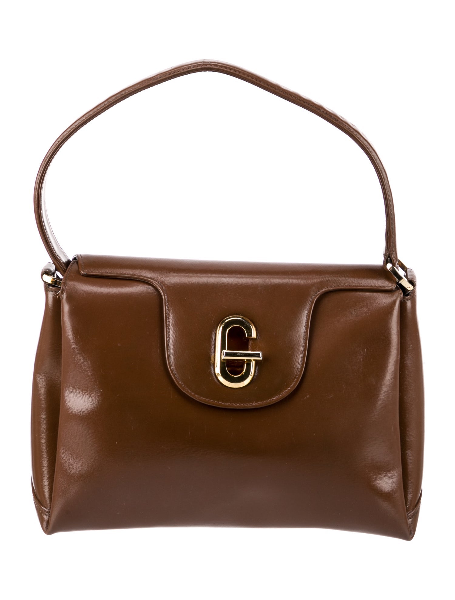 Gucci Vintage Jackie Twist Bag - Brown Handle Bags, Handbags