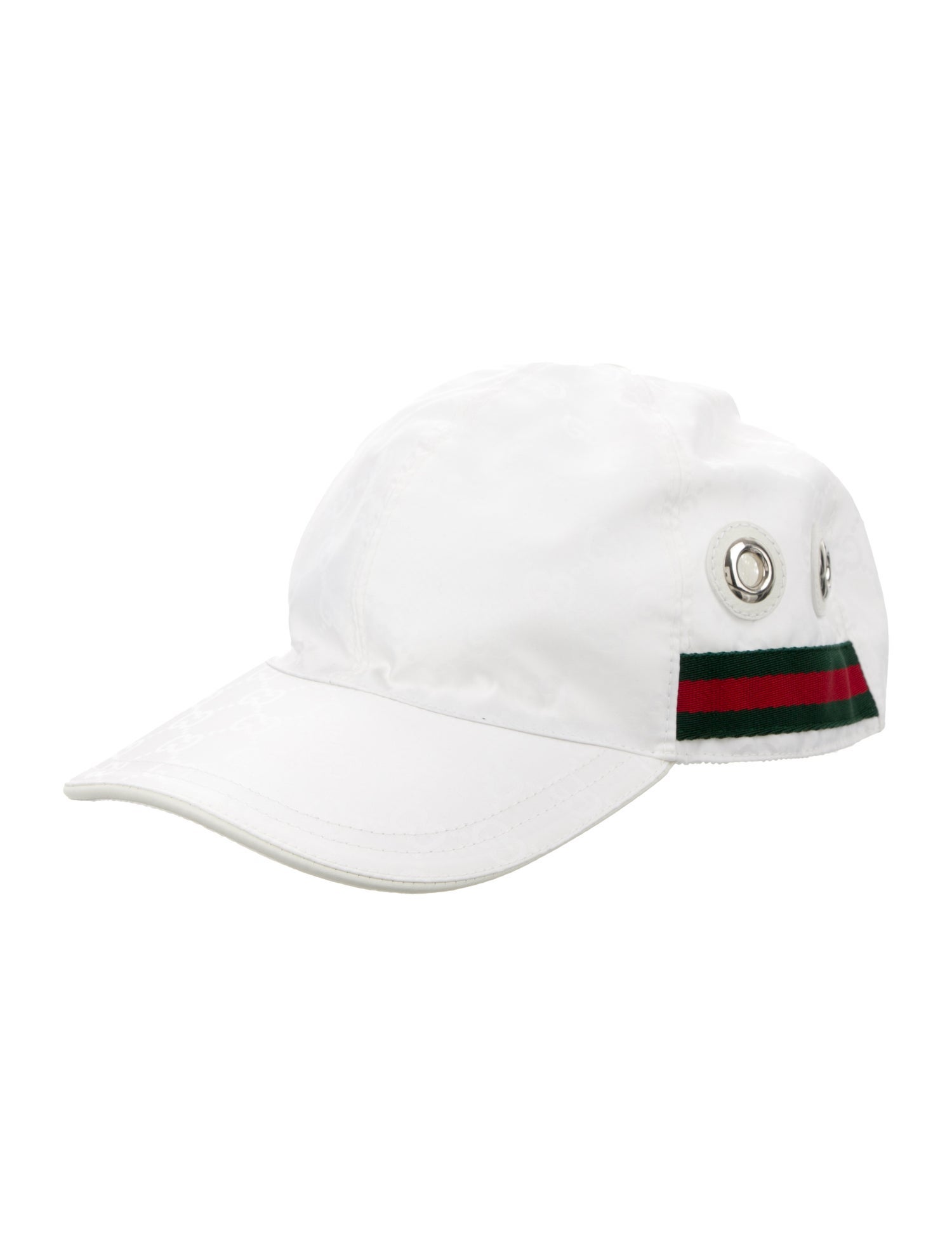 Gucci GG Printed Cap - White Hats, Accessories - GUC1409206 | The