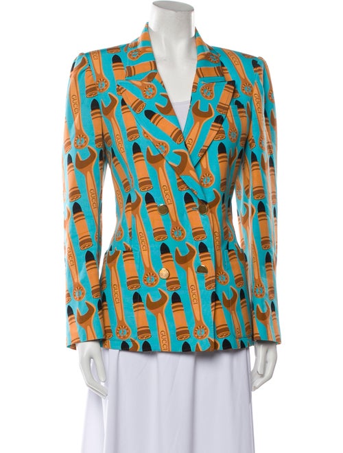 Gucci Printed Evening Jacket
