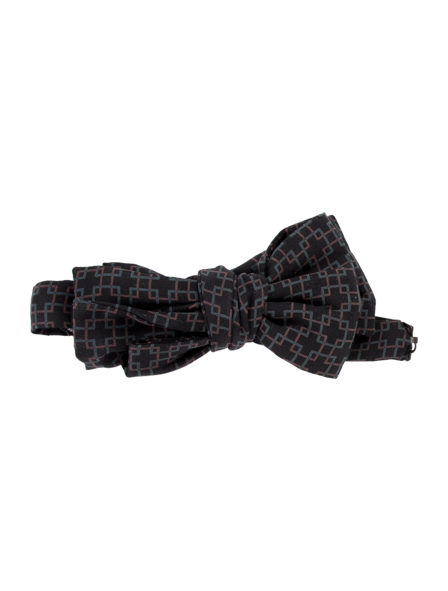 Gucci Pattern Print Bow Tie