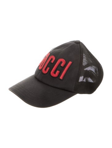 Gucci Hats Embroidered Logo Baseball Cap