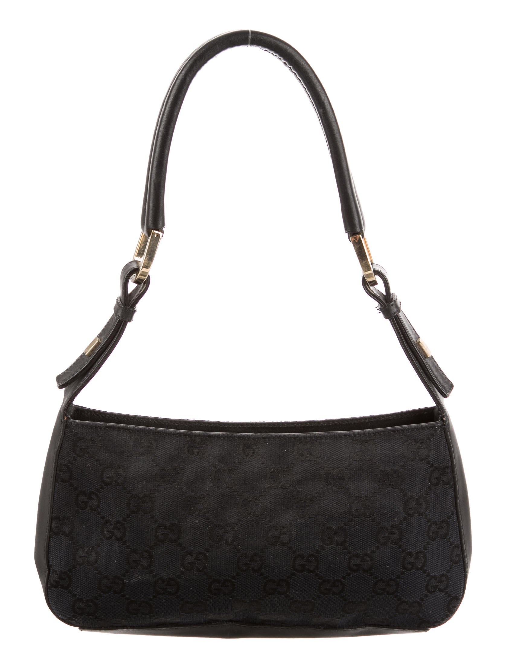 gucci gg canvas pochette handbags guc143075 the realreal gucci gg canvas pochette handbags guc143075 the realreal