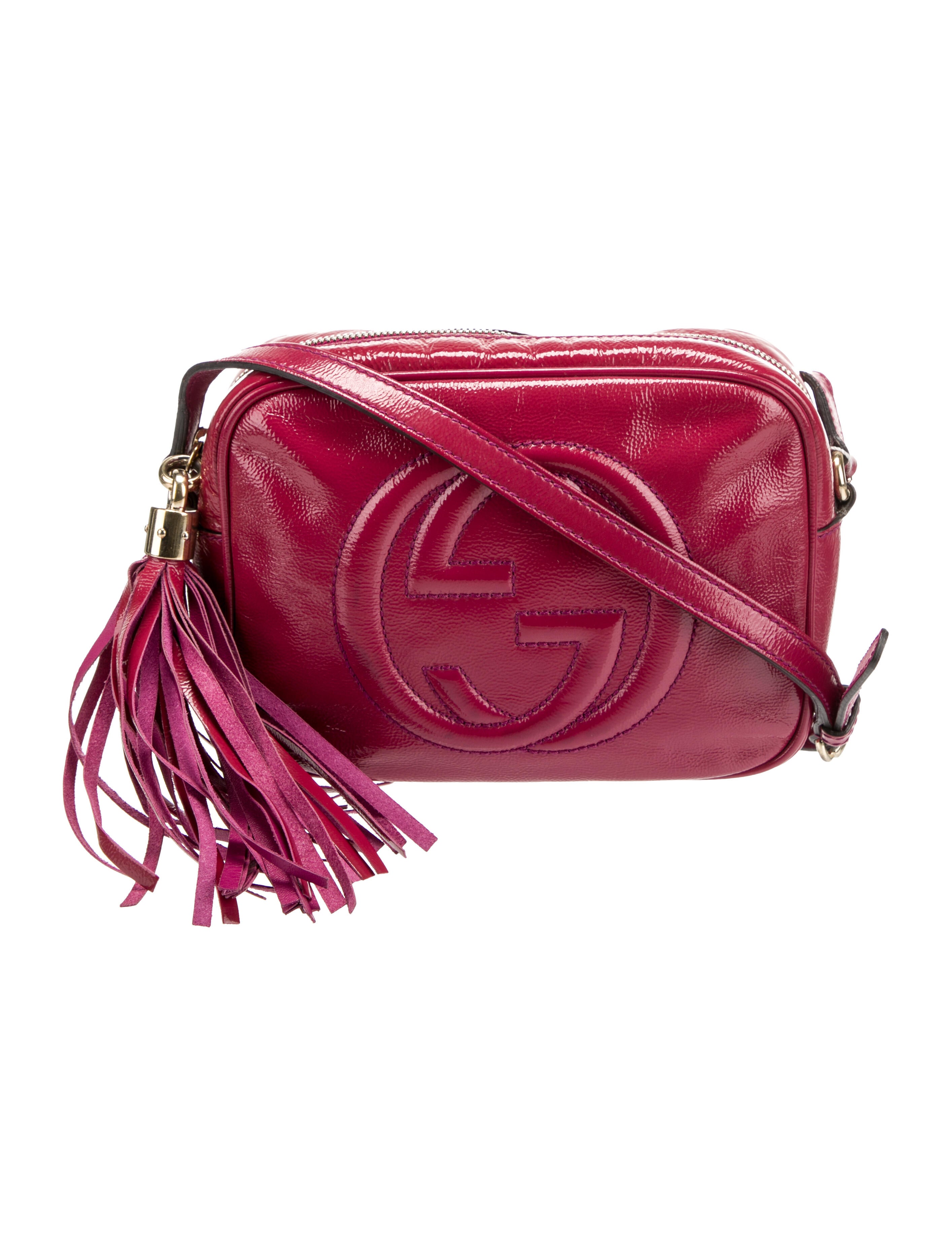 Gucci Small Soho Disco Crossbody Bag Pink Crossbody Bags, Handbags