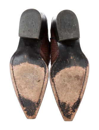 Gucci Python Cowboy Boots