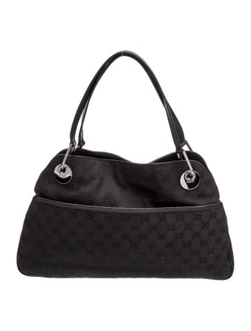 Gucci Shoulder Bags GG Canvas Eclipse Bag