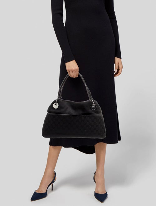 Gucci GG Canvas Eclipse Shoulder Bag