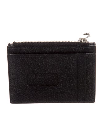 Gucci Leather Graphic Print Wallet