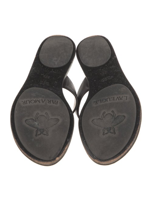 Gucci Running GG Logo Leather Slides