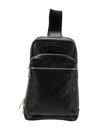 Gucci GG Signature Sling Backpack