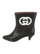 Gucci Interlocking G Logo Rubber Rain Boots