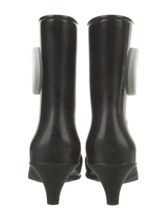 Gucci Interlocking G Logo Rubber Rain Boots