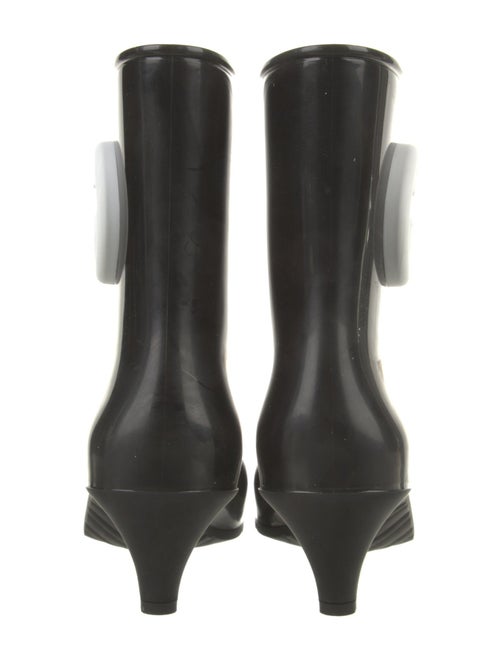 Gucci Interlocking G Logo Rubber Rain Boots