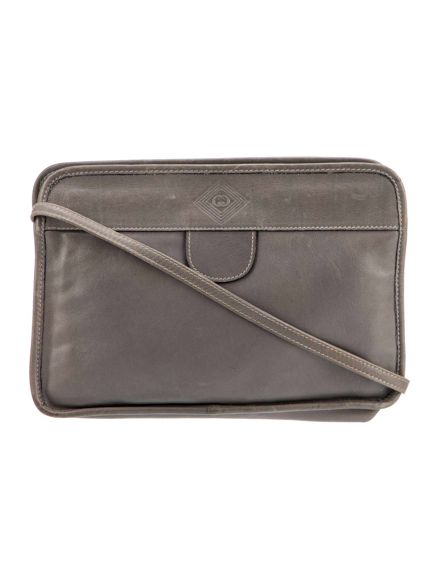 Gucci Vintage Leather Crossbody Bag