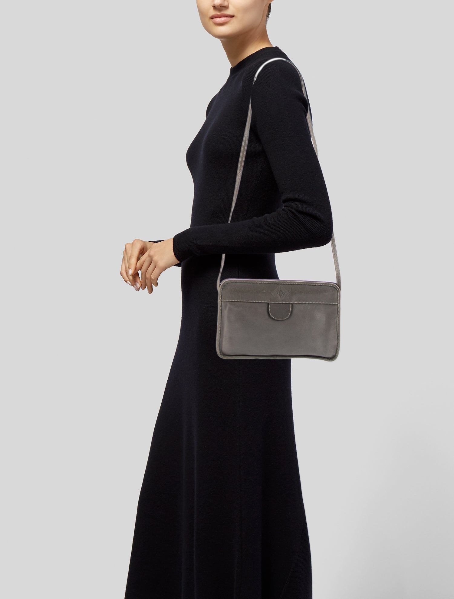 Gucci Vintage Leather Crossbody Bag