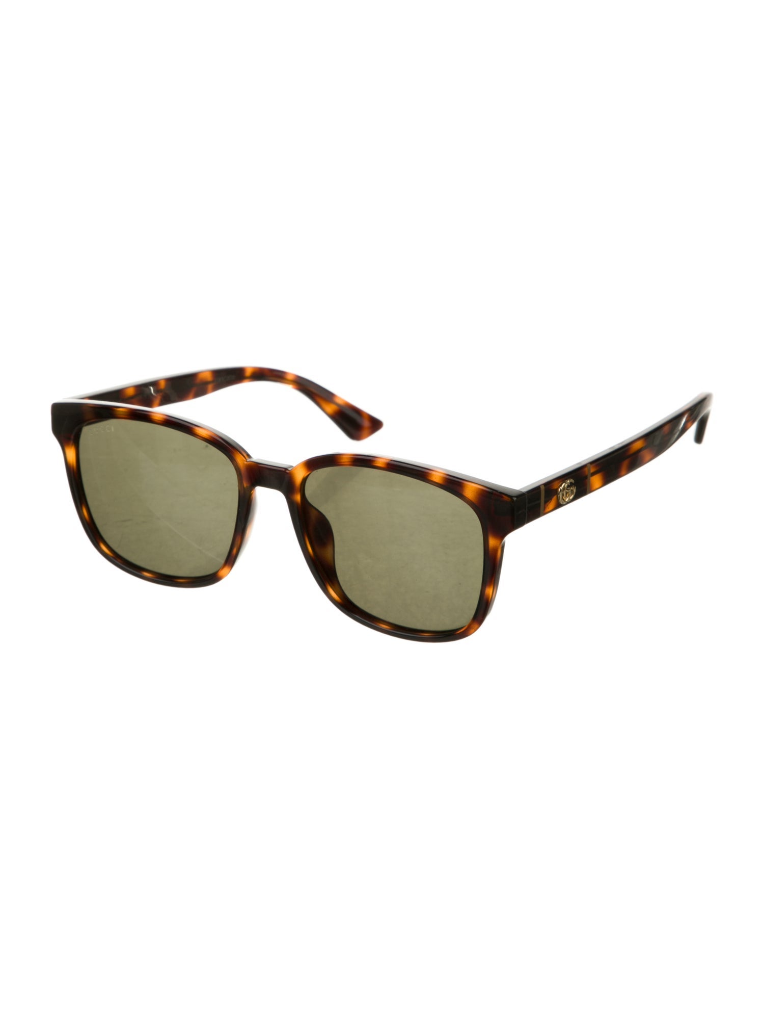 Gucci Interlocking G Logo Wayfarer Sunglasses