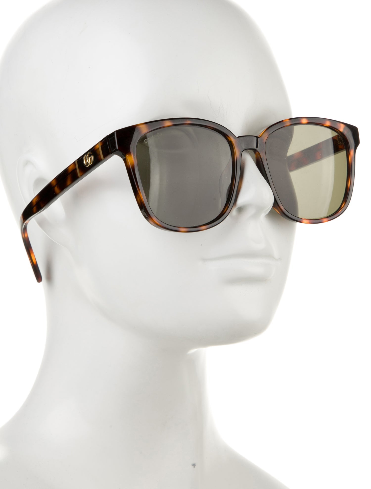 Gucci Interlocking G Logo Wayfarer Sunglasses