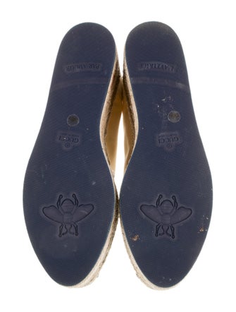 Gucci Canvas Printed Espadrille Sneakers