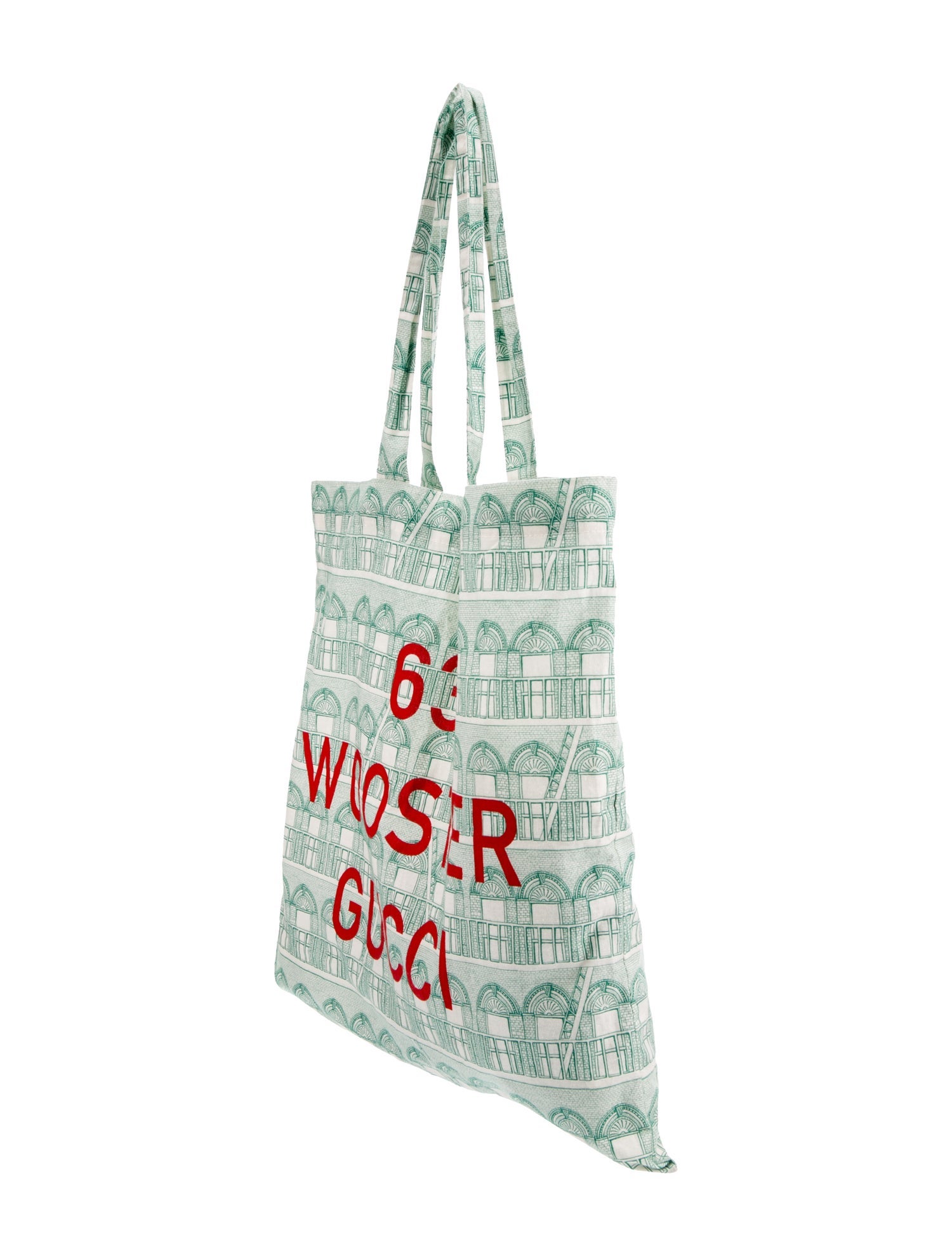 Gucci Bookstore 63 Wooster A4 Tote - Green Totes, Bags
