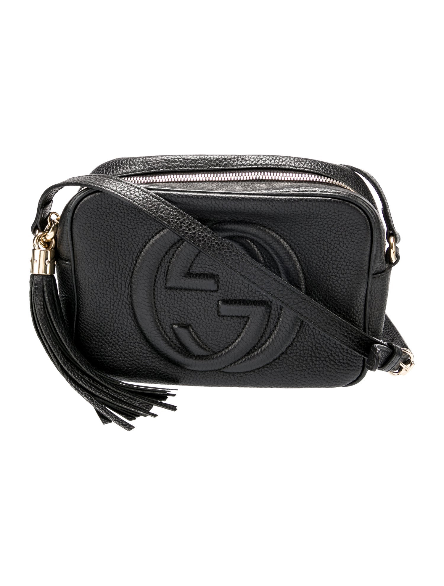 Gucci Small Soho Disco Crossbody Bag Black Crossbody Bags, Handbags