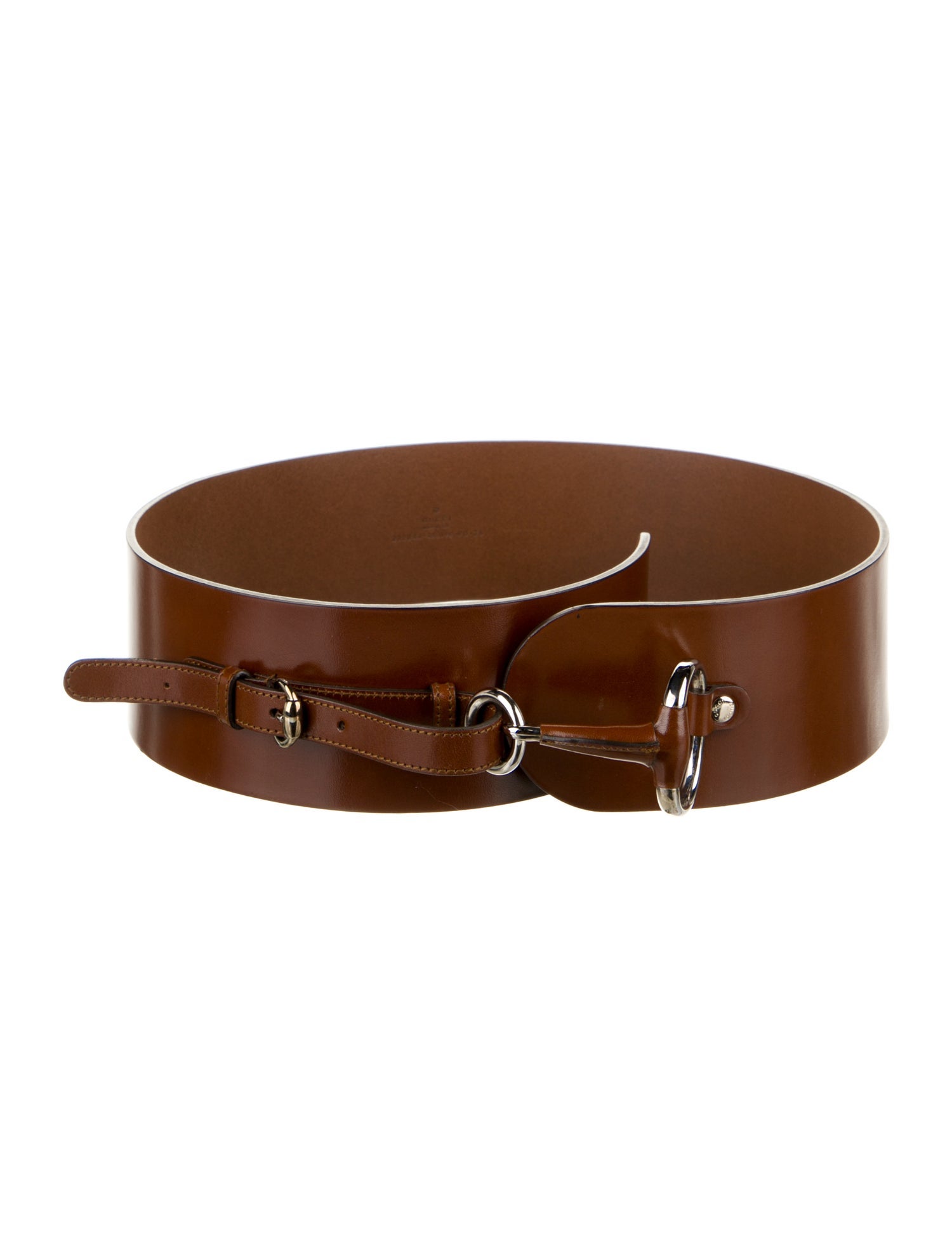 Gucci Horsebit Accent Wide Belt