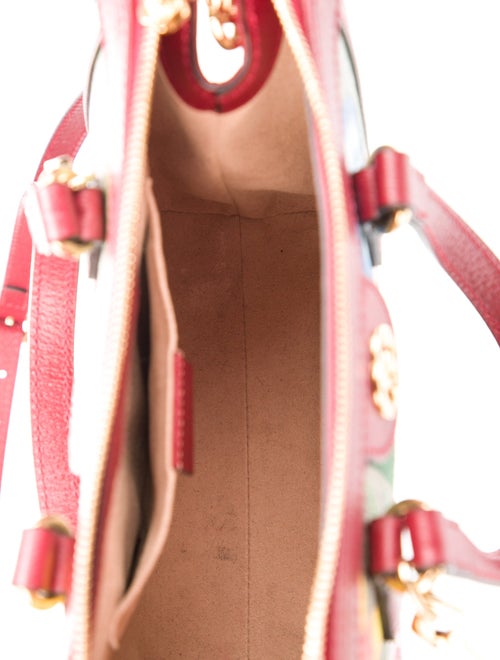 Gucci GG Supreme Flora Small Ophidia Tote