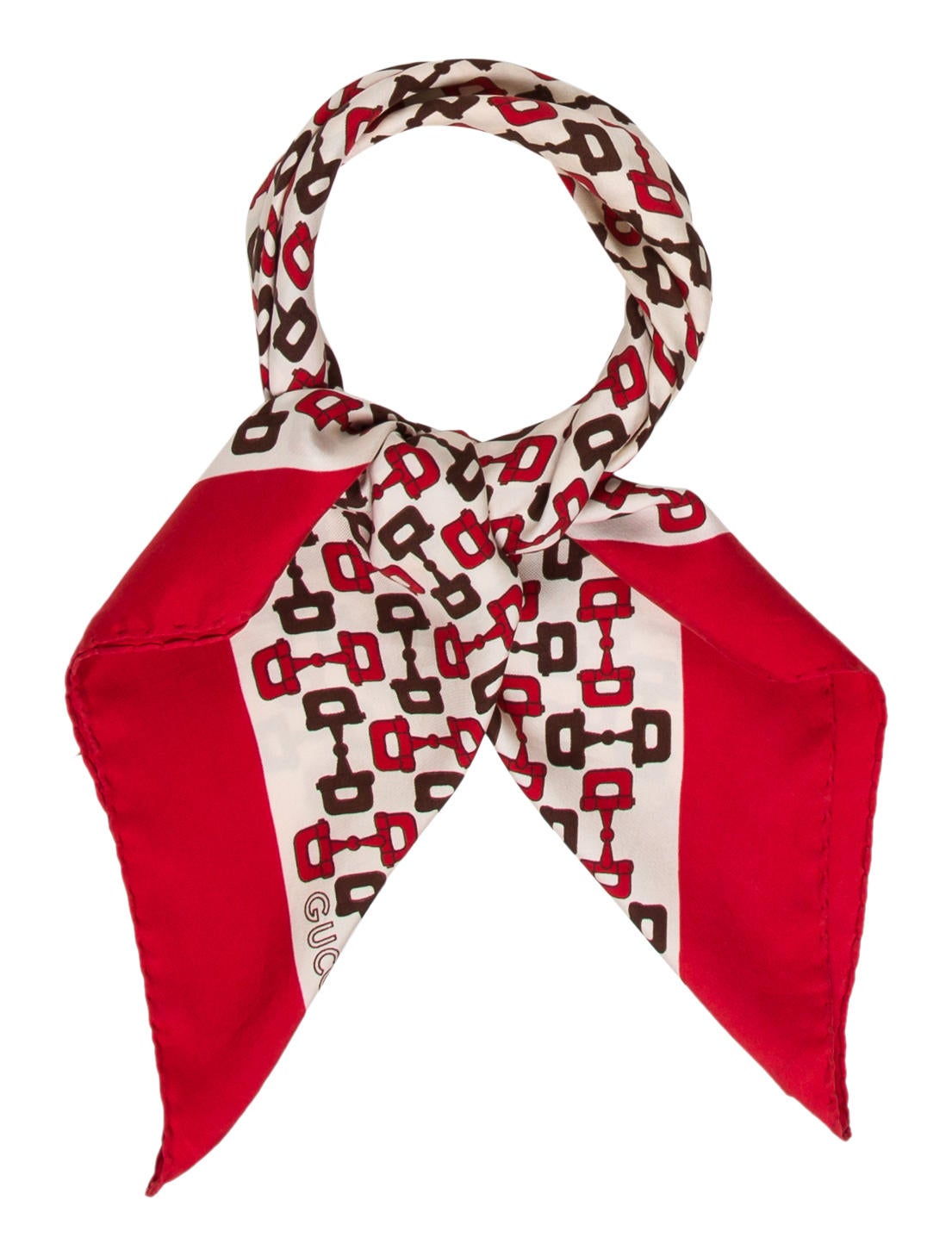 Gucci Horsebit Print Scarf Accessories GUC147779 The RealReal