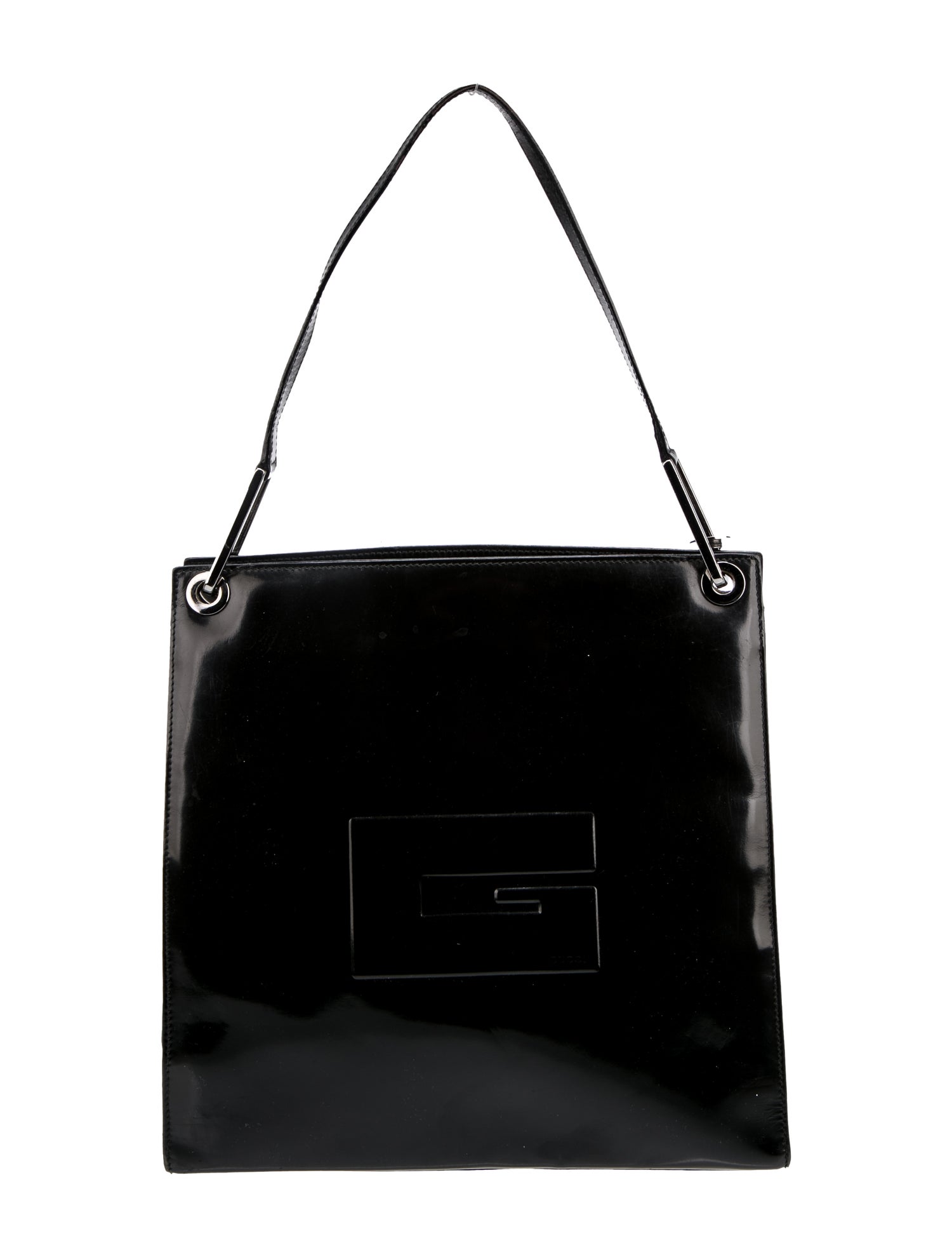 Gucci Leather Square G Shoulder Bag