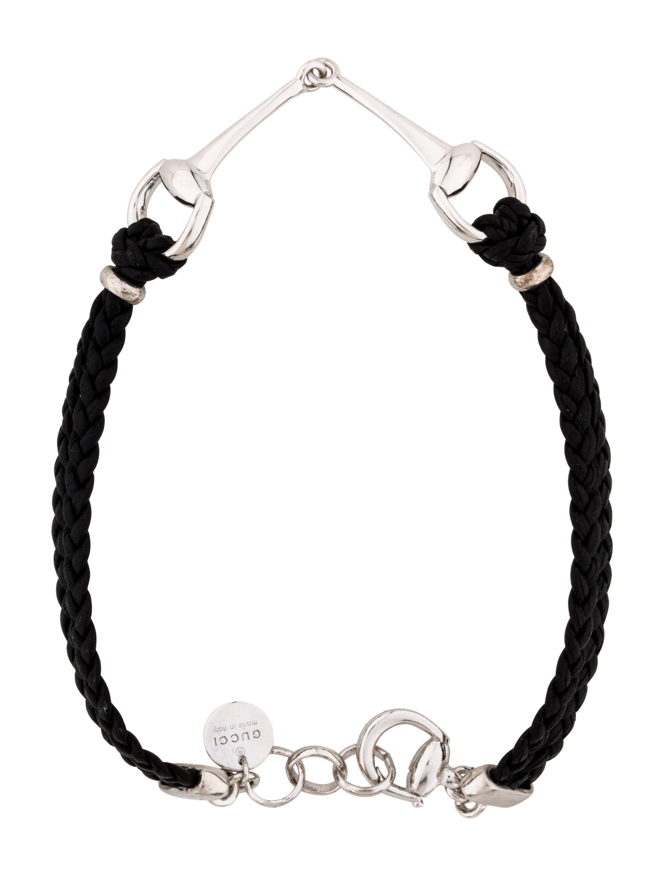 Gucci Leather Horsebit Bracelet Bracelets GUC148094 The RealReal