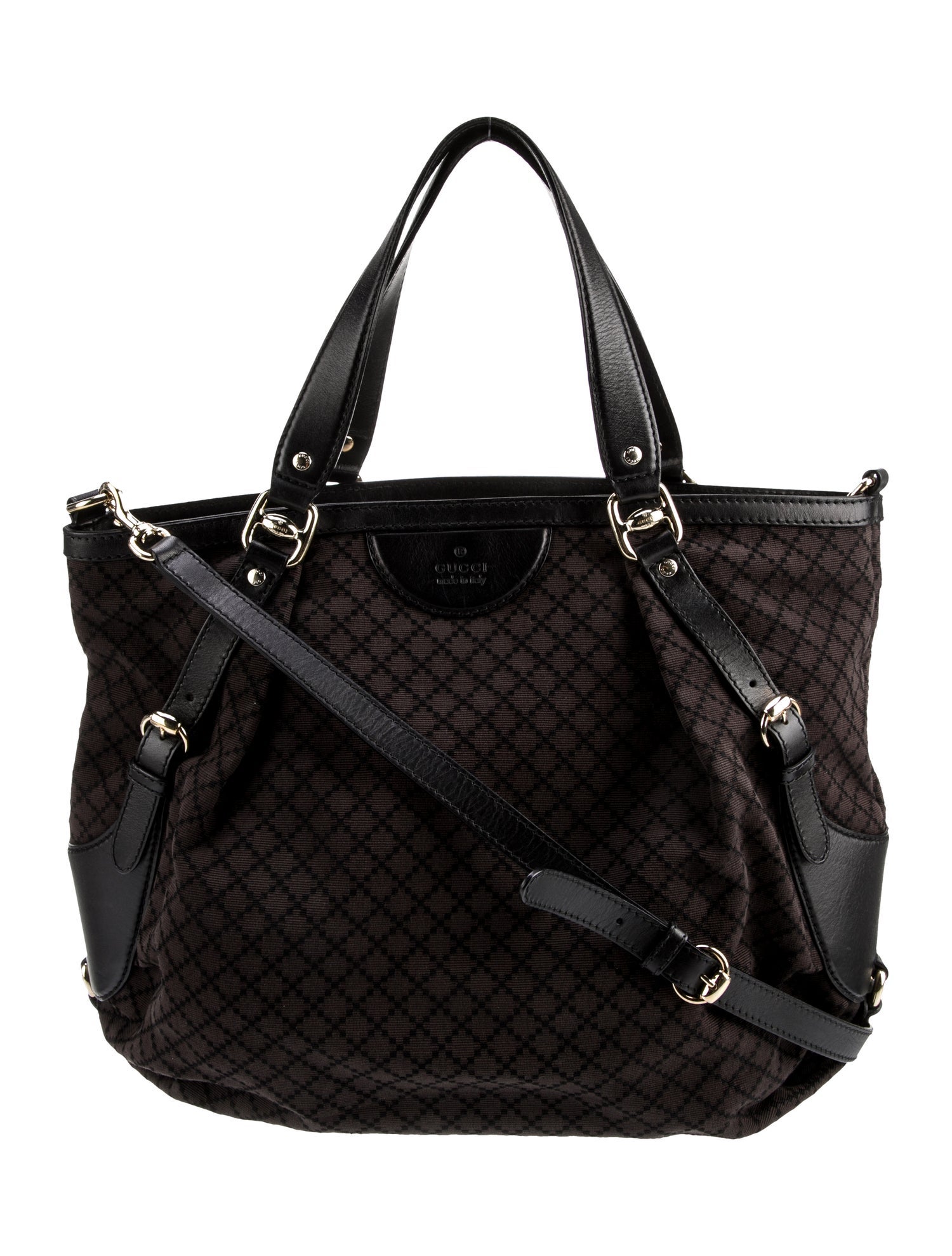 Gucci Medium Horizontal Diamante Tote