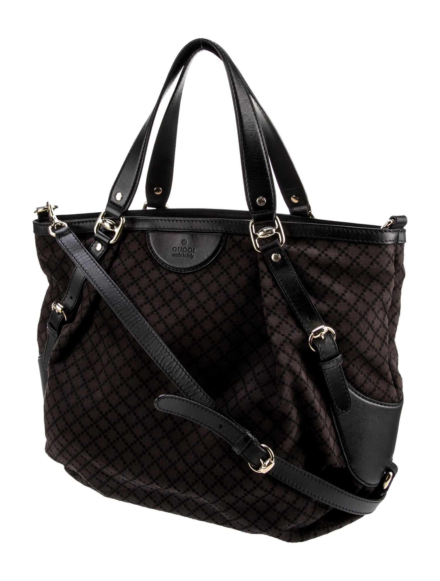 Gucci Medium Horizontal Diamante Tote