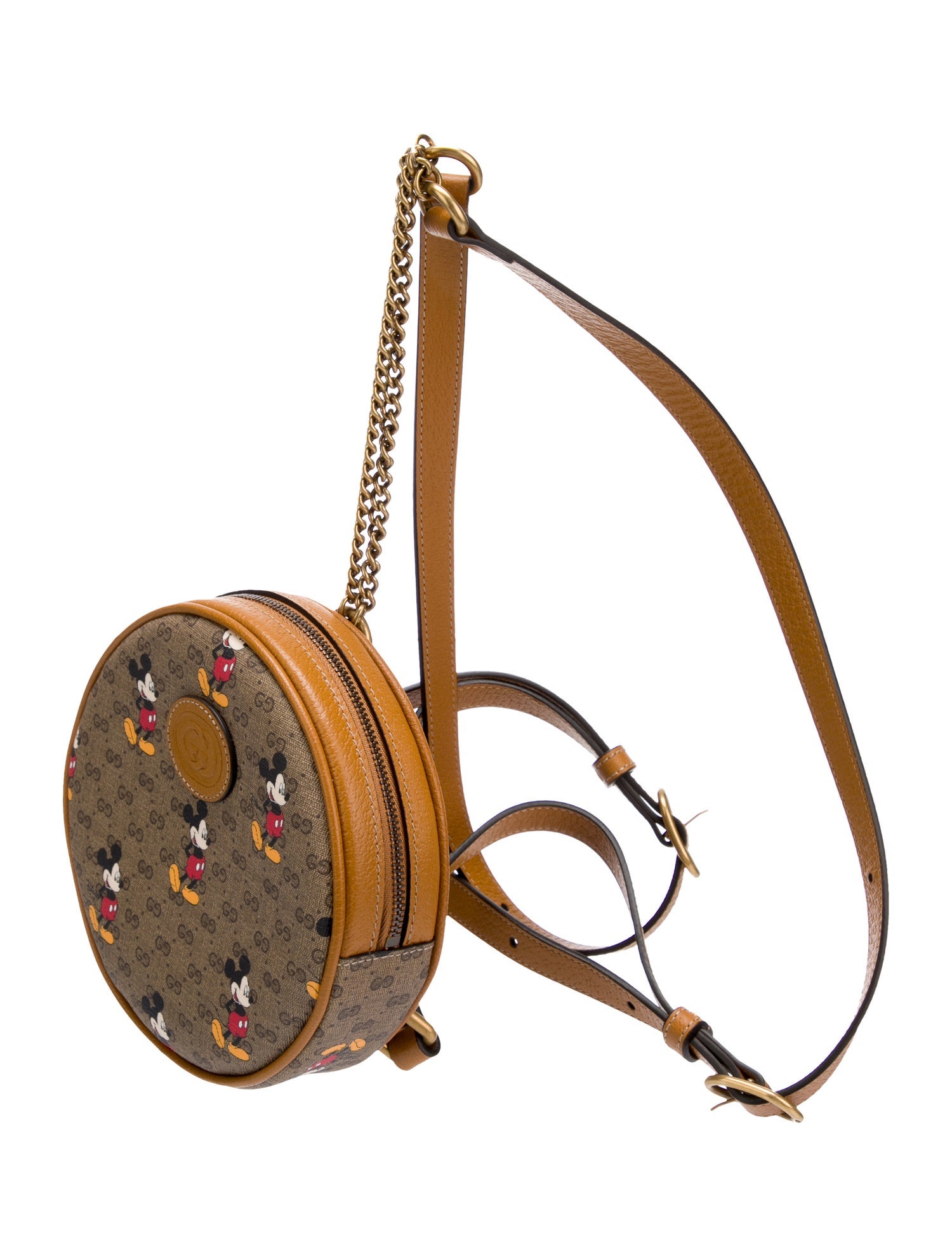 Gucci x Disney Mickey Mouse Candy GG Round Backpack