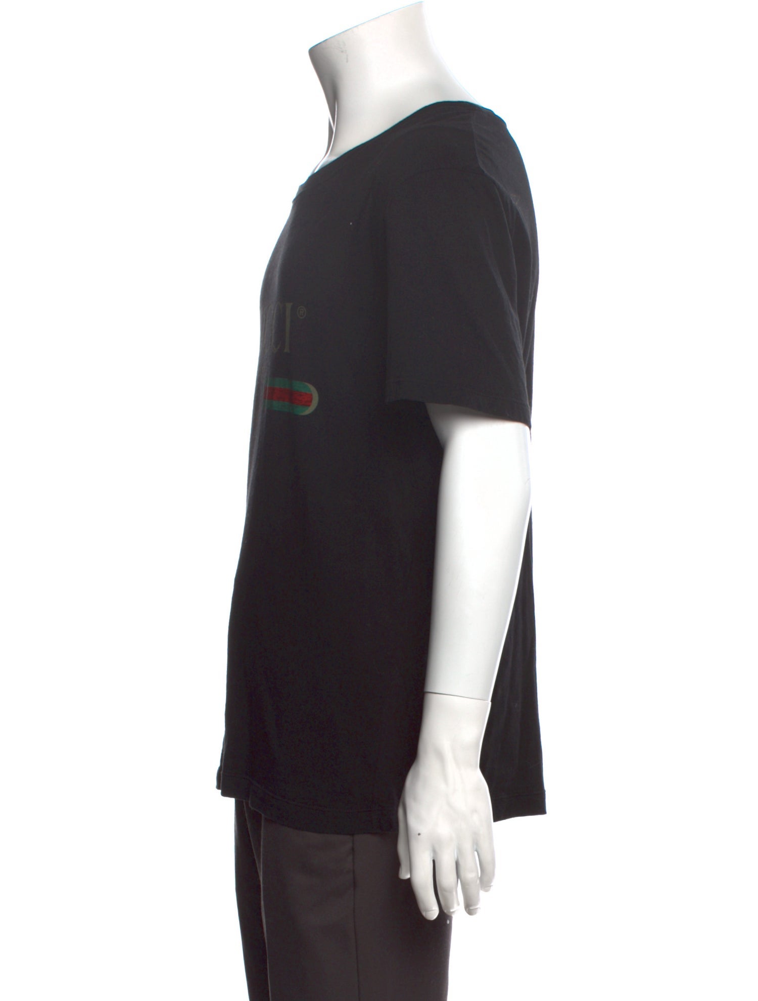 Gucci Graphic Print Crew Neck T-Shirt