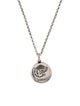 Gucci Round Tiger Pendant Necklace