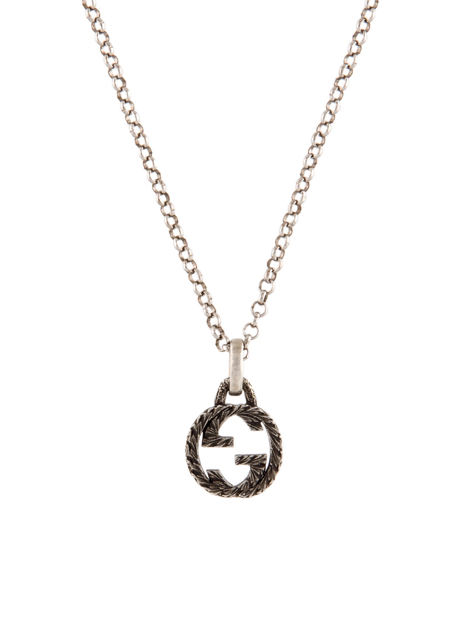 Gucci Interlocking G Pendant Necklace