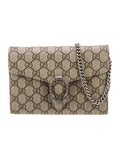 Gucci GG Supreme Mini Dionysus Wallet on Chain