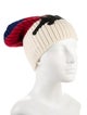 Gucci Embroidered Wool Knit Beanie