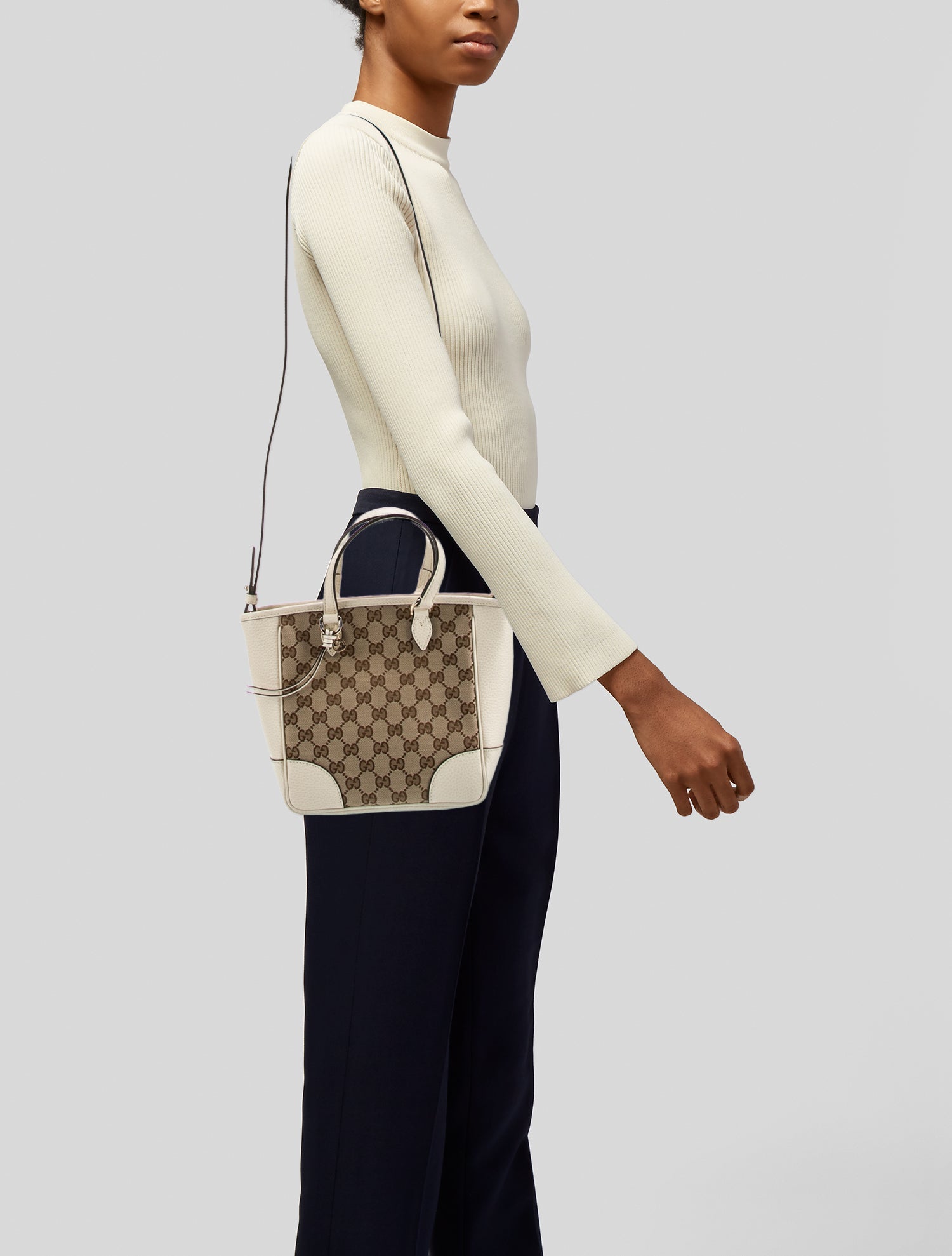 Gucci GG Canvas Small Bree Tote